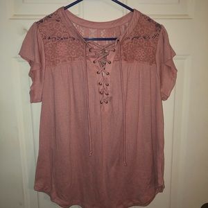 No boundary’s blouse pink